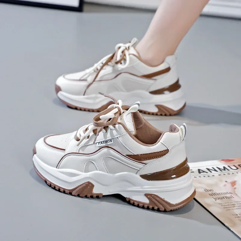 Zapatillas vulcanizadas de plataforma para mujer - Imagen 7