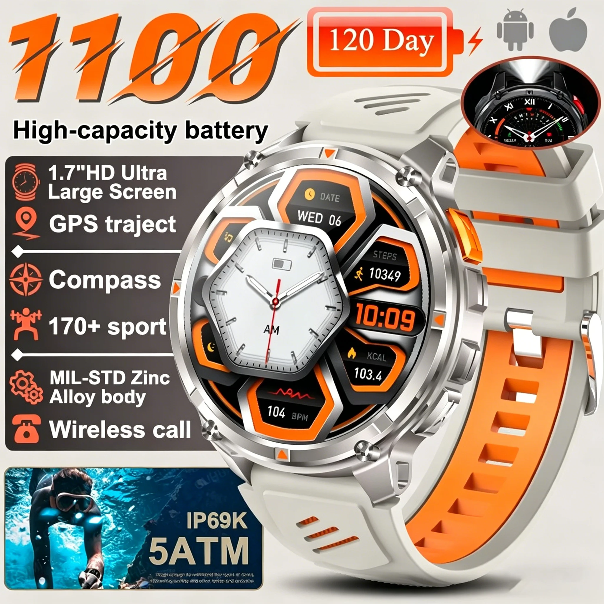 Reloj inteligente T-REX3 Ultra - Imagen 7
