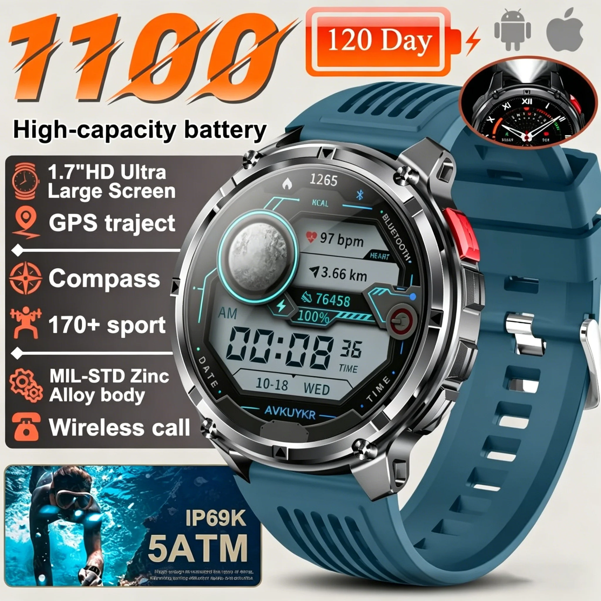 Reloj inteligente T-REX3 Ultra - Imagen 8