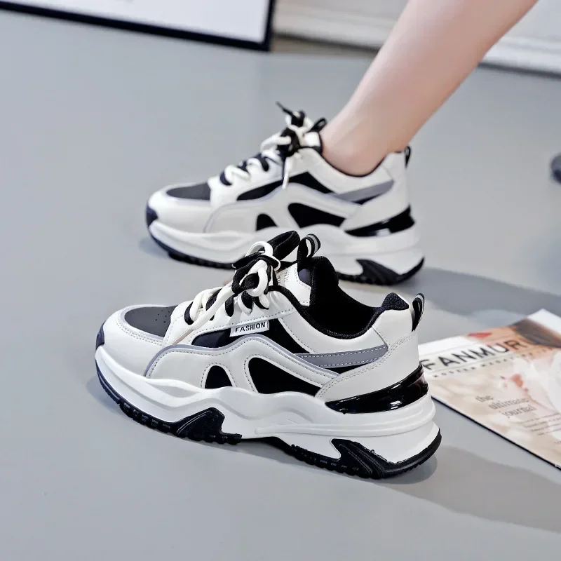 Zapatillas vulcanizadas de plataforma para mujer - Imagen 9