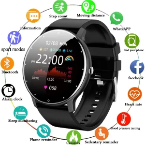 Reloj inteligente LIGE 2026 para mujer y hombre