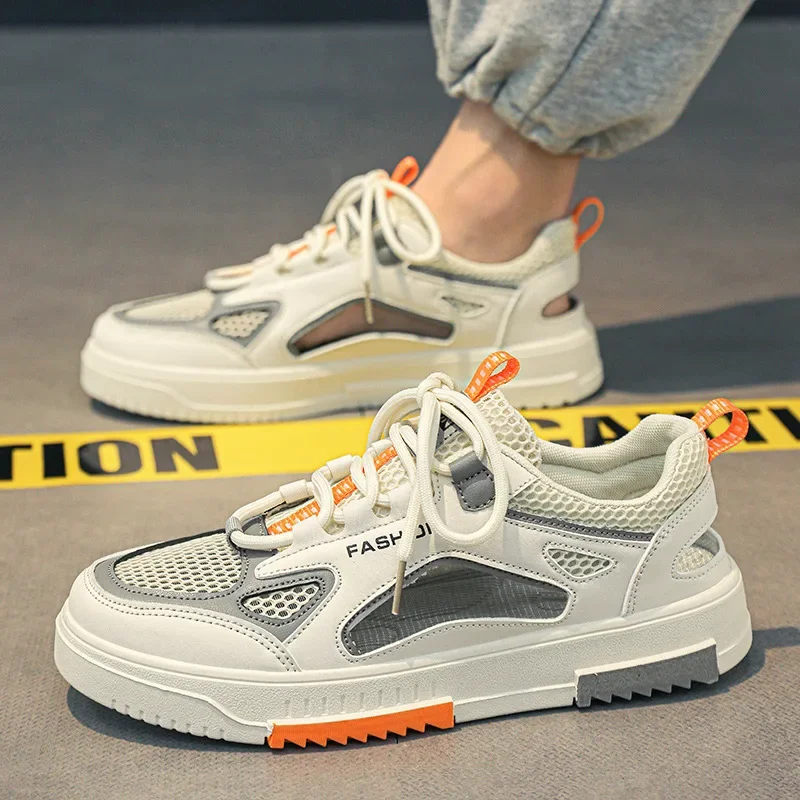 Zapatillas vulcanizadas transpirables para hombre - Imagen 4