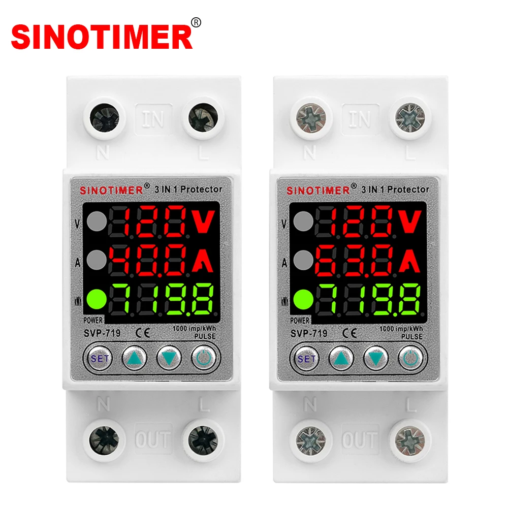 Medidores de voltaje de 120 V CA y 110 V
