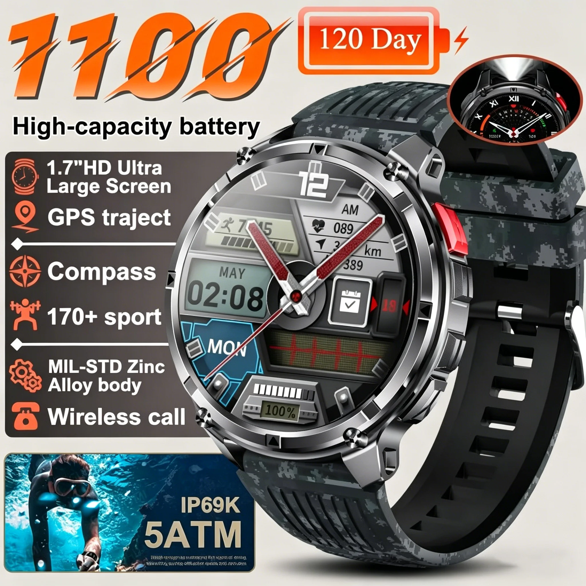 Reloj inteligente T-REX3 Ultra - Imagen 9