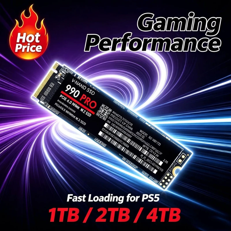 Nueva unidad interna SSD M.2 990 PRO NVMe PCIe Gen4 de alto rendimiento - Imagen 6